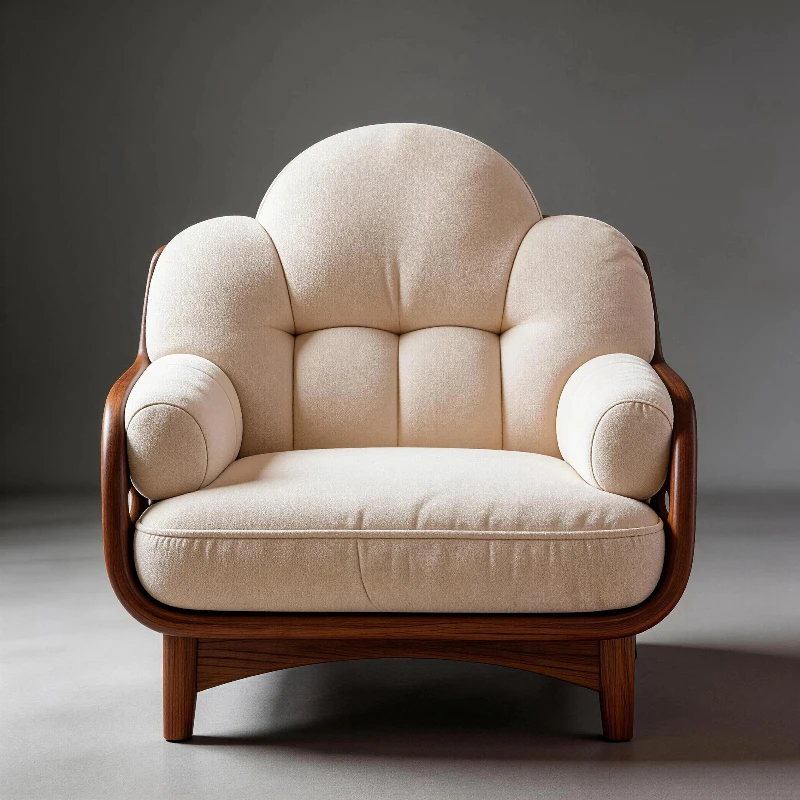 LMM leisure chair, Song's aesthetic simple special-shaped sofa lazy chair furniture