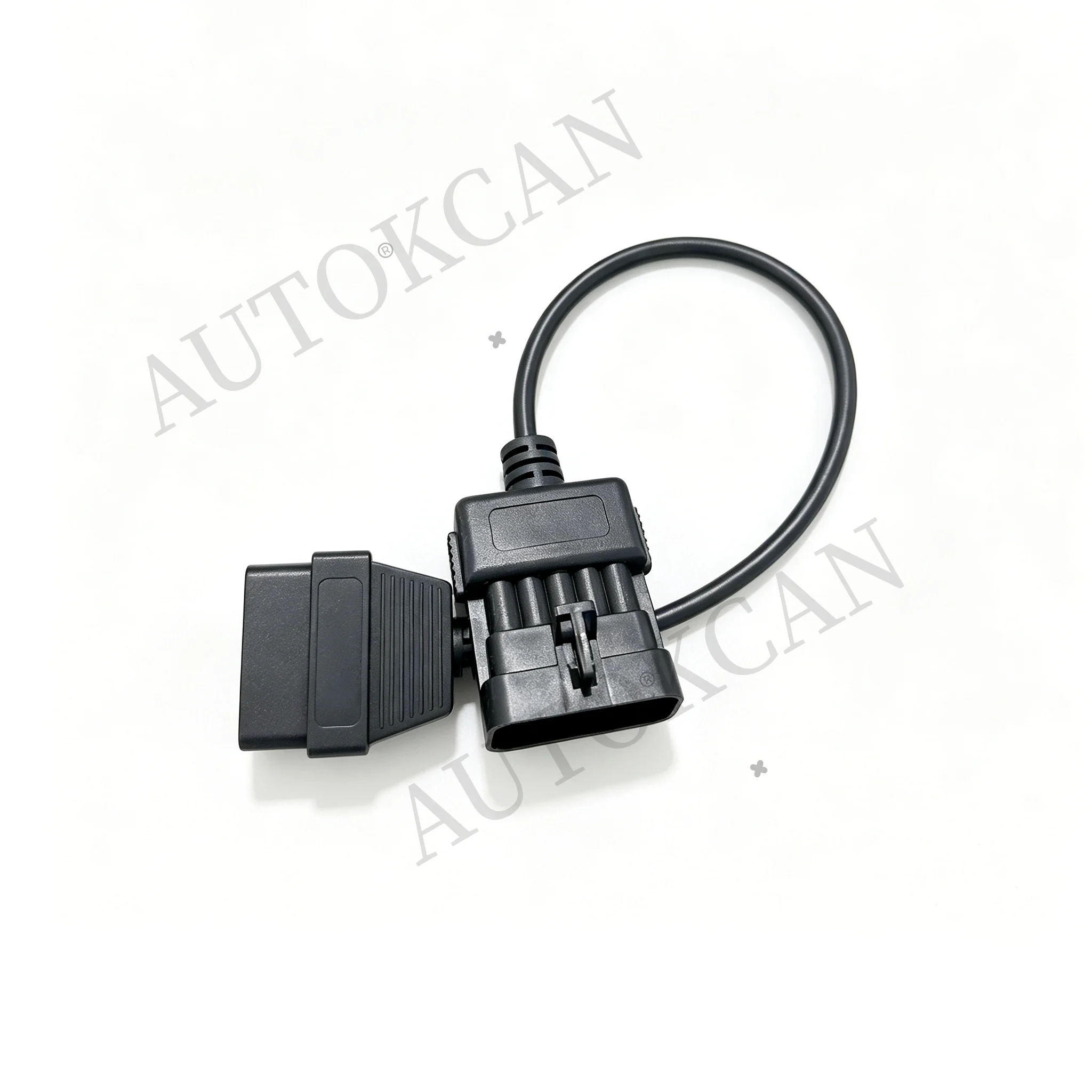 OBD OBDII Extension Cable For Opel 10 Pin to OBDII 16 Pin Female For Opel 10Pin Car Diagnostic Adapter