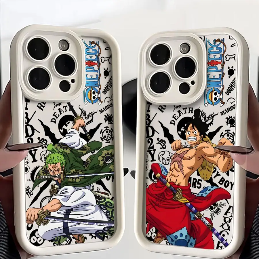 

Cool Luffys Zoros Phone Case for Huawei P50 Honor X8d X9d 400 300 X6B 200 X8C X9b X9a 90 Magic8 Magic7 X9c Smart Lite Pro 4G 5G