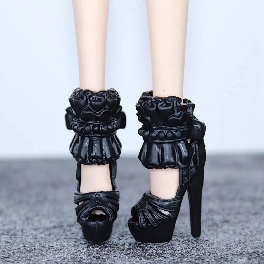 For 1/6 Doll Shoes High Heels Boots Super Model 30cm Figure Doll Sandals Original Doll Casual Shoes Female Doll Boots