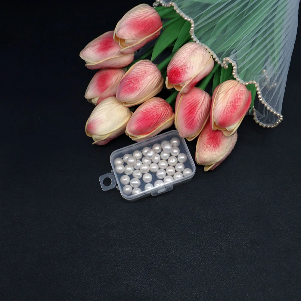 

Classic Geometric Rectangular Transparent Plastic Jewelry Storage Box Organizing Necklaces Bracelets Beads Other Accessories