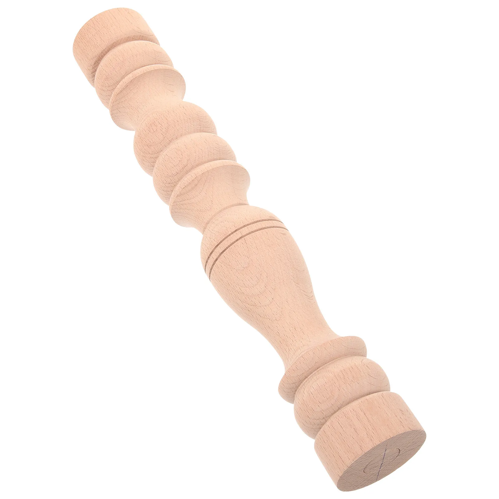 Wooden Roman Column Post Hand Carved Solid Wood Turned Decorative Post for Furniture Legs Cabinet Column Home Interior Design