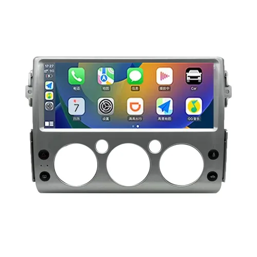 Imagen 2 del producto Radio con GPS para coche, reproductor Multimedia con Android, 12,3 pulgadas, DSP, NO 2 DIN, Carplay integrado, para Toyota FJ Cruiser J15 2006 - 2020