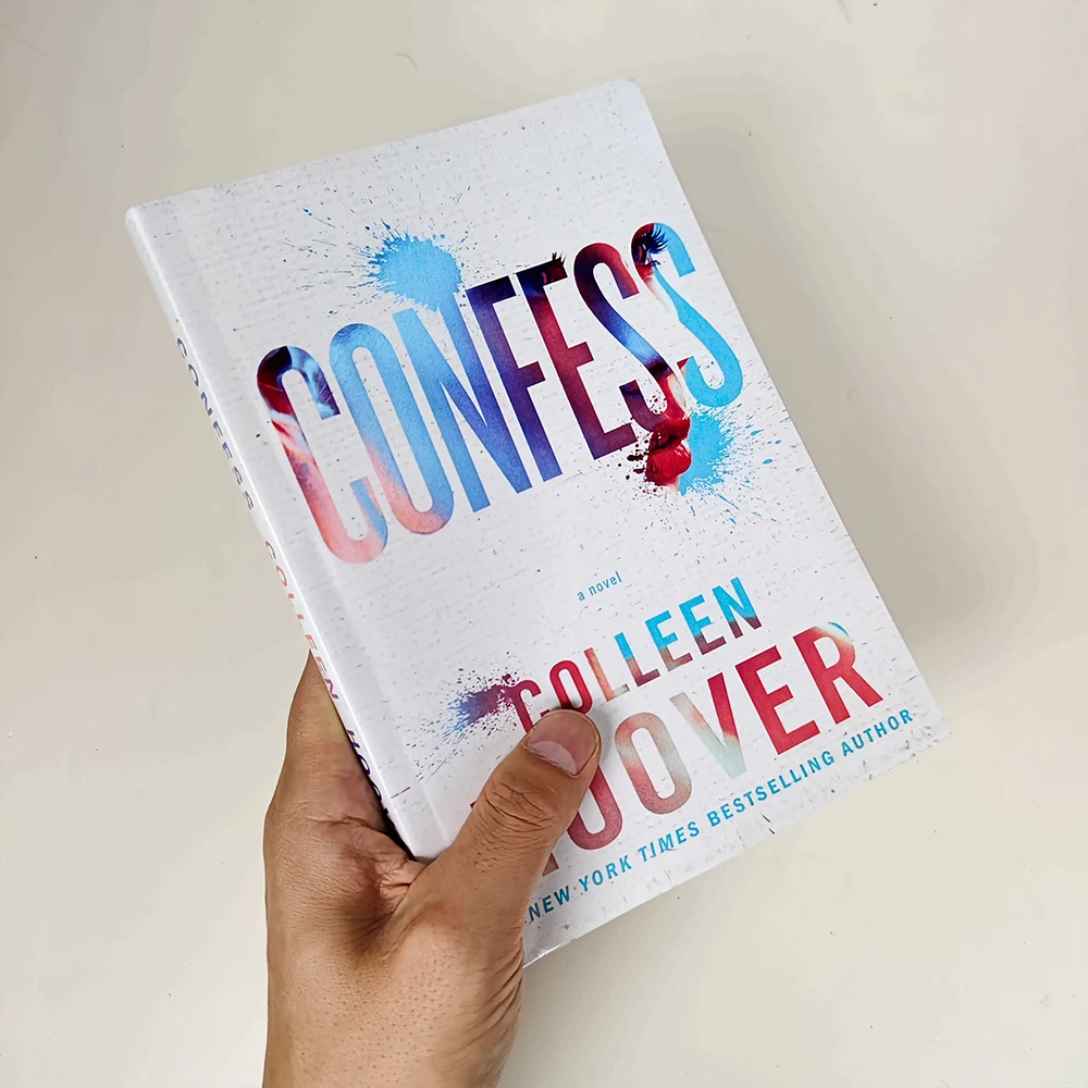 اعتراف كولين هوفر رواية كتاب إنجليزي غلاف عادي #3