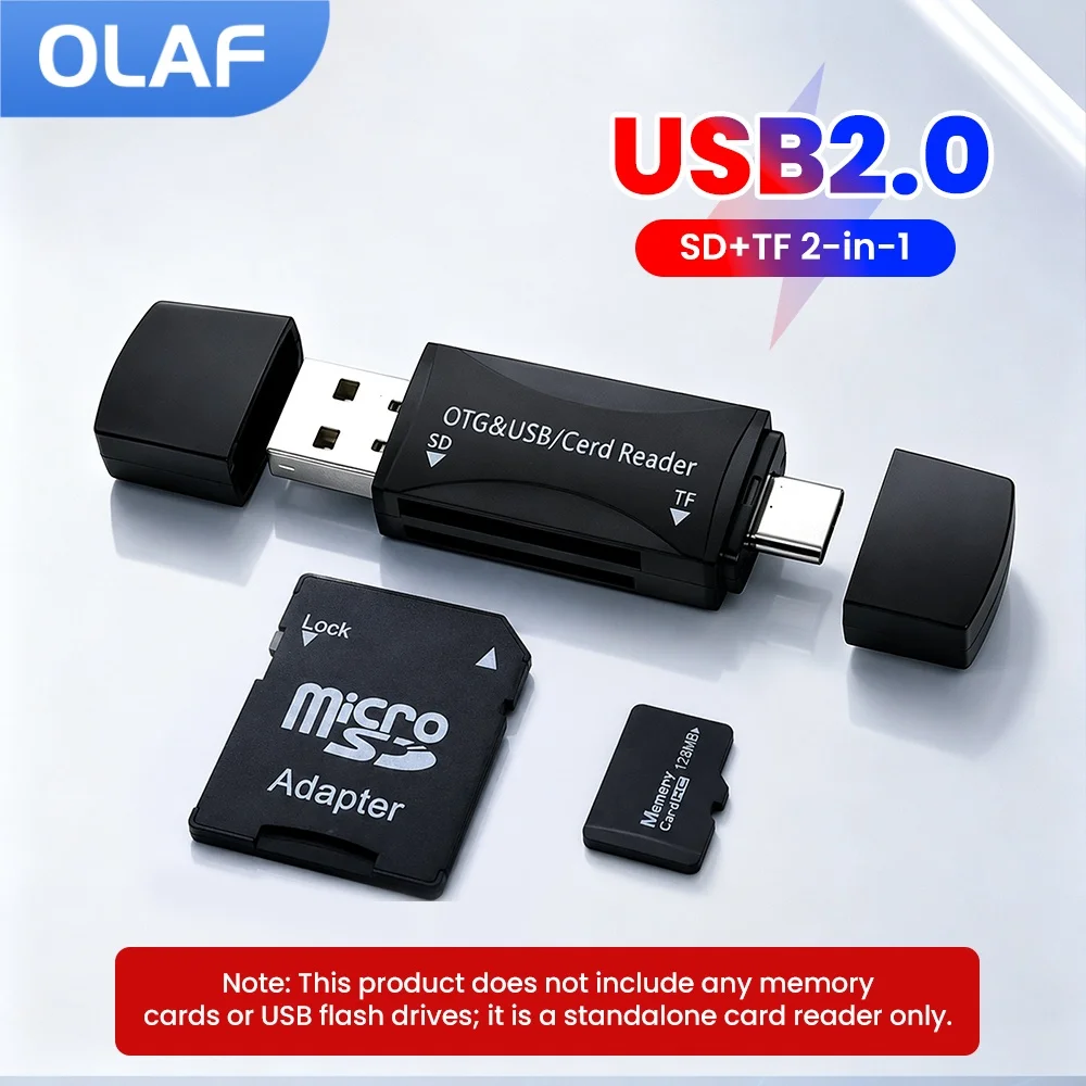 leitor-de-cartao-2-em-1-usb-20-tipo-c-para-cartoes-de-memoria-sd-e-tf-leitor-de-cartao-de-alta-velocidade-para-iphone-17-16-15-celulares-tablets-e-computadores