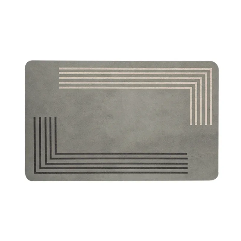 

Bathroom absorbent floor mat, diatom mud cushion, bathroom floor mat