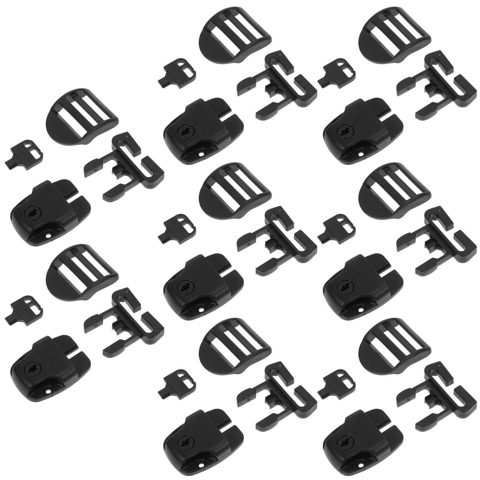 

8Pcs Hot Tub Cover Clip Replacement Kit - Heavy Duty Latch Locks with Hardware for Spa Cover Security and Leak Prevention