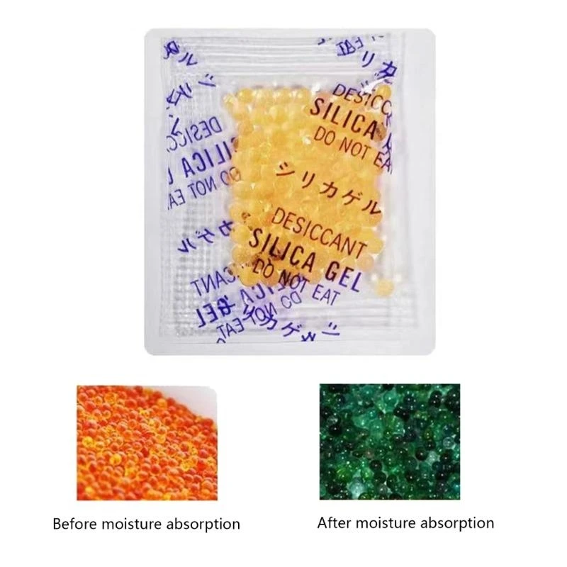 High Absorption Silica Gel Pouches Silica Gel Packets for Effective Storage Moisture Removal Absorption Desiccant