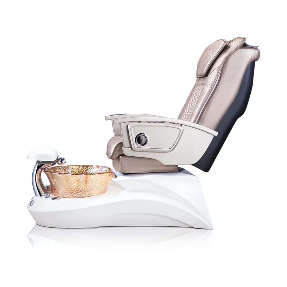 Luxury Professional Modern Beauty Nail Salon Pipeless Whirlpool System Discharge Pump Foot Spa Manicure Massage Pedicure Chair