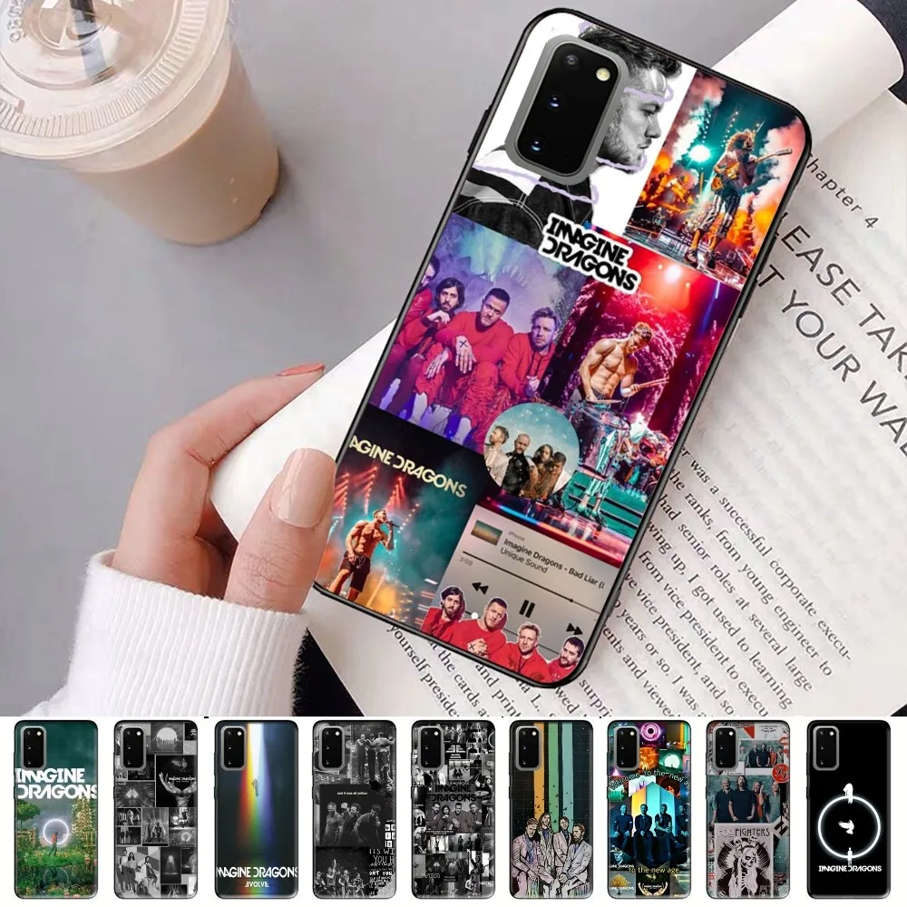 I-Imagine D-Dragons Band  Phone Case For Samsung S 9 10 20 21 22 23 30 23plus lite Ultra FE S10lite Fundas