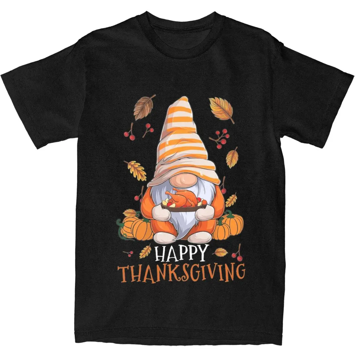 

Футболка мужская хлопковая с коротким рукавом, смешная рубашка с памятниками на День Благодарения, с принтом «падающее дерево», тыквы, индейки, винтажная одежда на лето