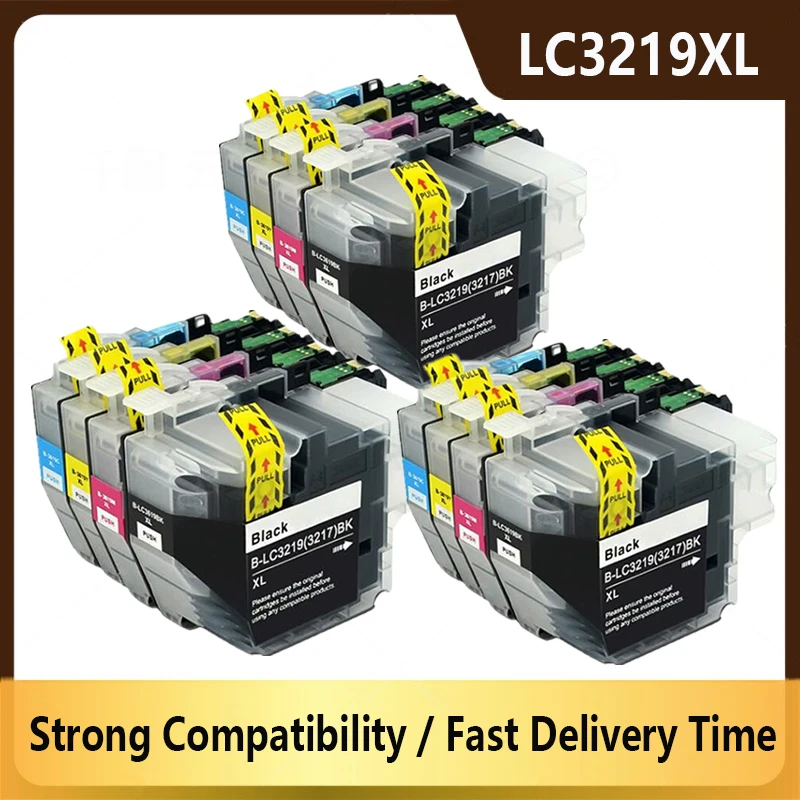 LC3219XL Compatible LC3219 3219 XL Ink Cartridges 3219xl for Brother MFC-J5330DW MFC-J5335DW MFC-J5730DW MFC-J5930DW MFC-J6530