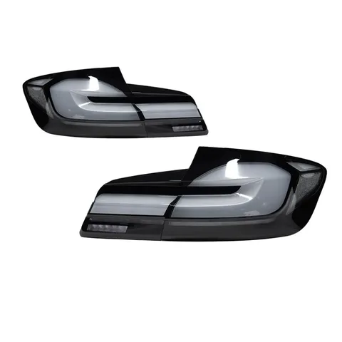 Светодиодные задние фонари для BMW 5 серии F10 2010-2017 с анимацией при запуске, последовательным сигналом поворота, стоп-сигналом и противотуманными фарами