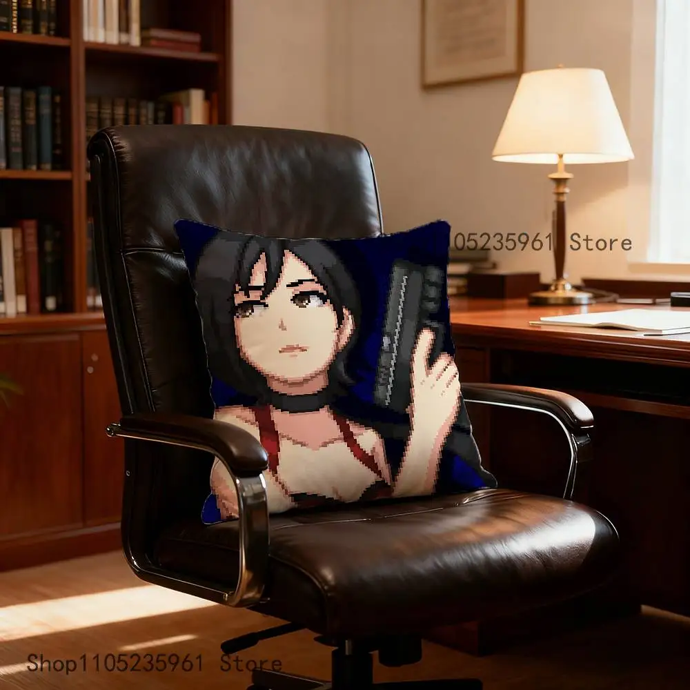 Ada Wong R-Resident E-Evil 4 Pillow Cases for Bedroom Living Room Sofa Home Decor Polyester Cushion Cover with Zipper