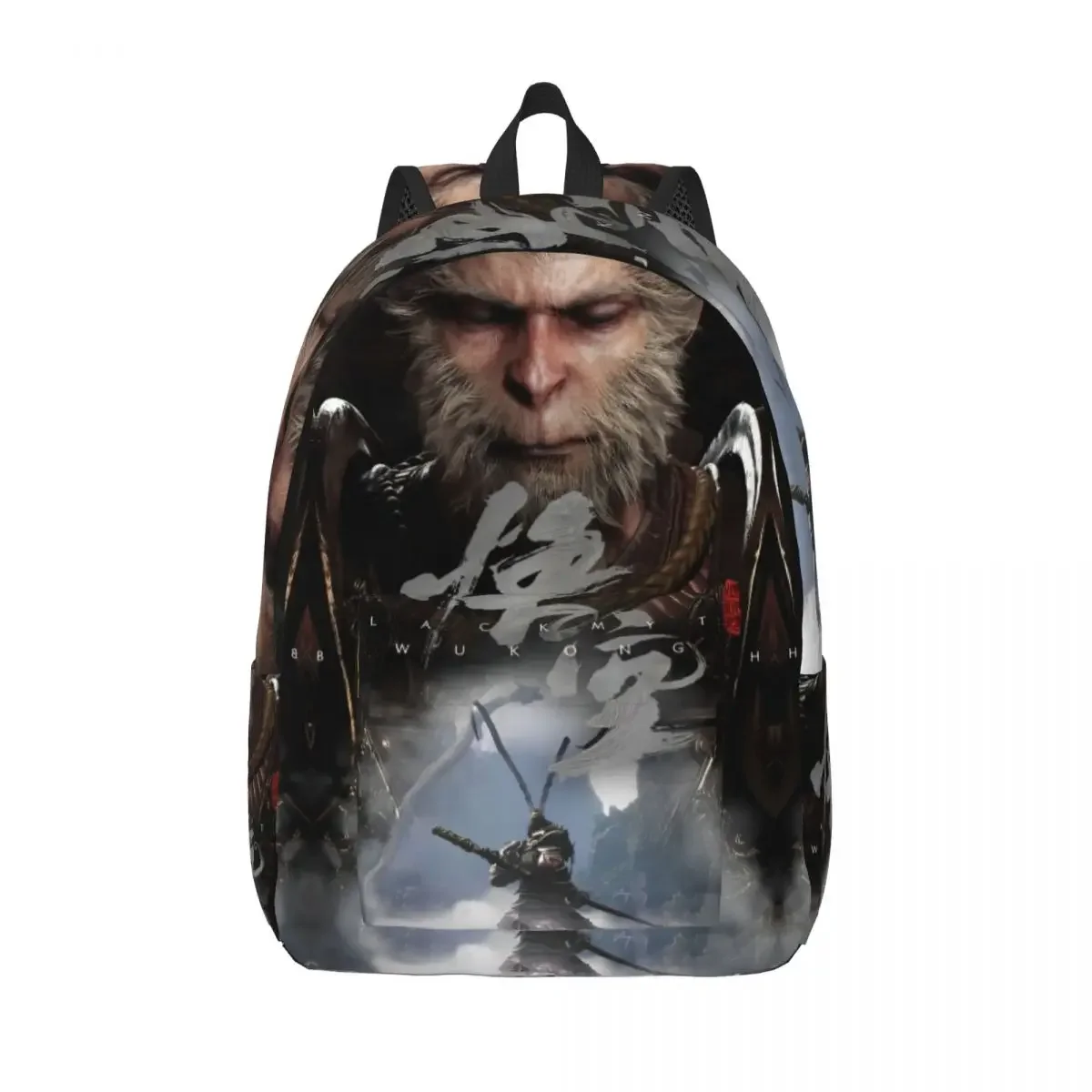 Black Myth Wukong Monkey King Backpack Durable Student Business 2024 Game Chinese Daypack Men Women Laptop Computer Shoulder Bag