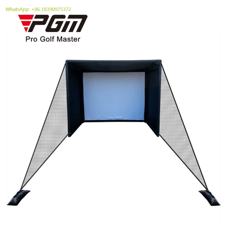 

PGM Индивидуальный полный комплект корпуса симулятора гольфа для тренировок по гольфу в помещении Симулятор гольфа Крытый корпус с ударопрочным экраном