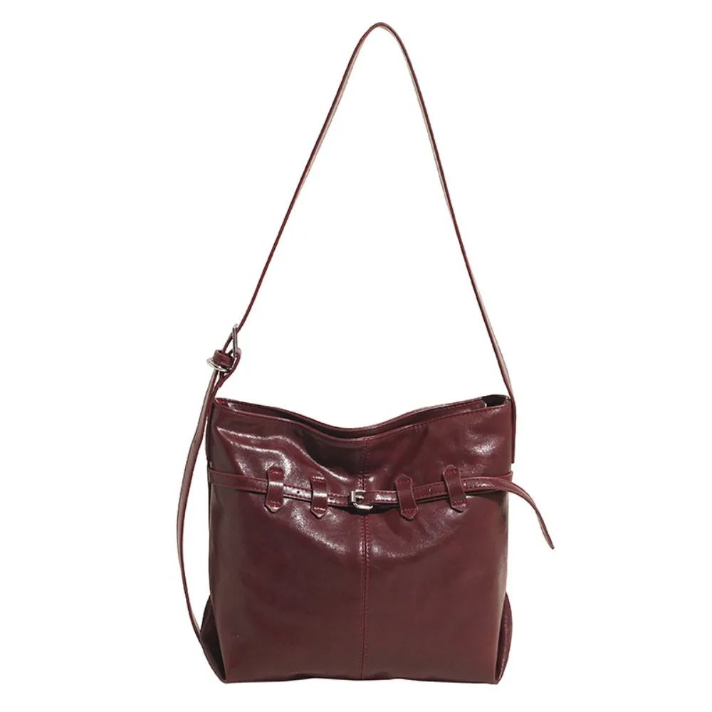 

Повседневная элегантная сумка-тоут из мягкой кожи, большая вместительная поясная сумка на плечо, сумка для подмышек, легкая сумка через плечо для путешествий