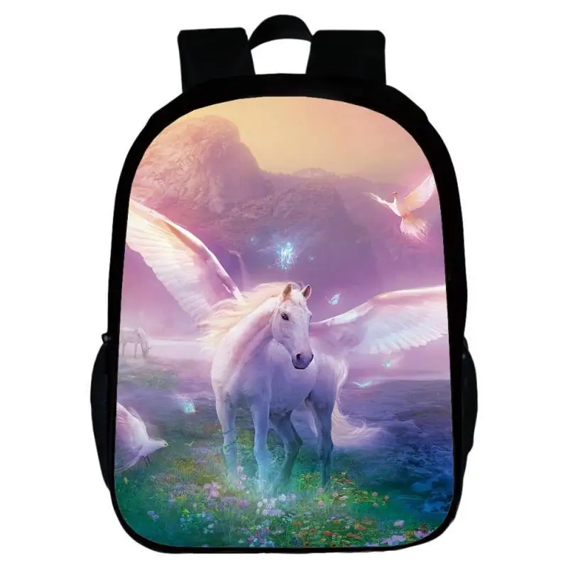Hewan, Kuda, Ransel Anak Kapasitas Besar, Ransel Taman Kanak-Kanak, Tas Selempang
