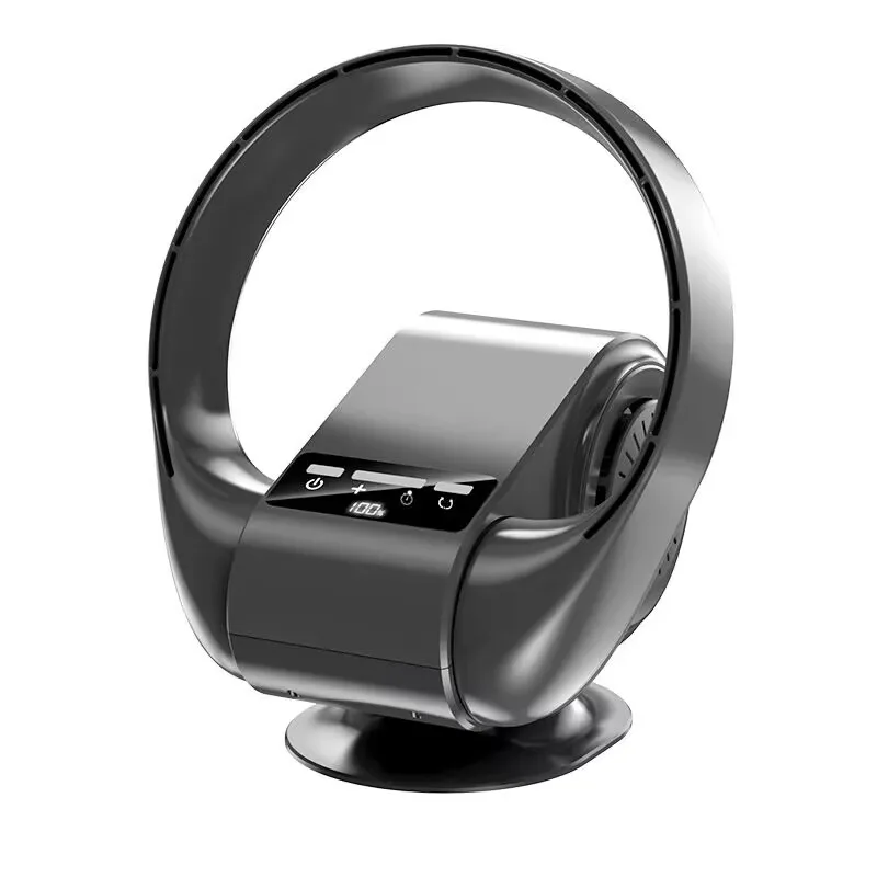 

2025 Новый настенный USB-вентилятор, беспроводной перезаряжаемый аккумулятор, 5-скоростной тихий настольный вентилятор для офиса/спальни, пульт дистанционного управления