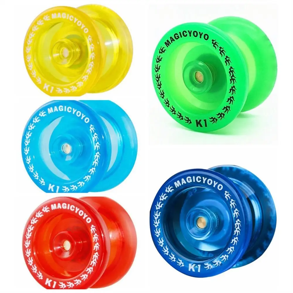 Klassiek speelgoed 8-bal KK-lager Yoyo K1 Hoge snelheid draaiende string Yo Yo Professionele ABS Yoyo-bal Instapmodel