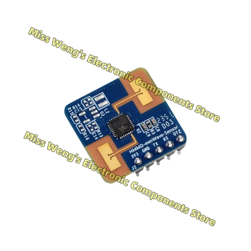 

24GHz millimeter wave radar human micro motion sensing sensor smart home serial communication module HMMD-mmWave-Sensor