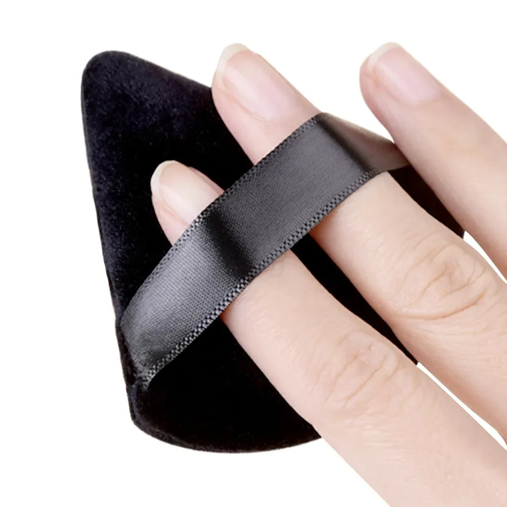 1/5/6/20/30 pezzi triangolo velluto soffio di polvere uso asciutto e bagnato spugna per trucco cosmetici frullatore trucco fondotinta strumento di bellezza accessori