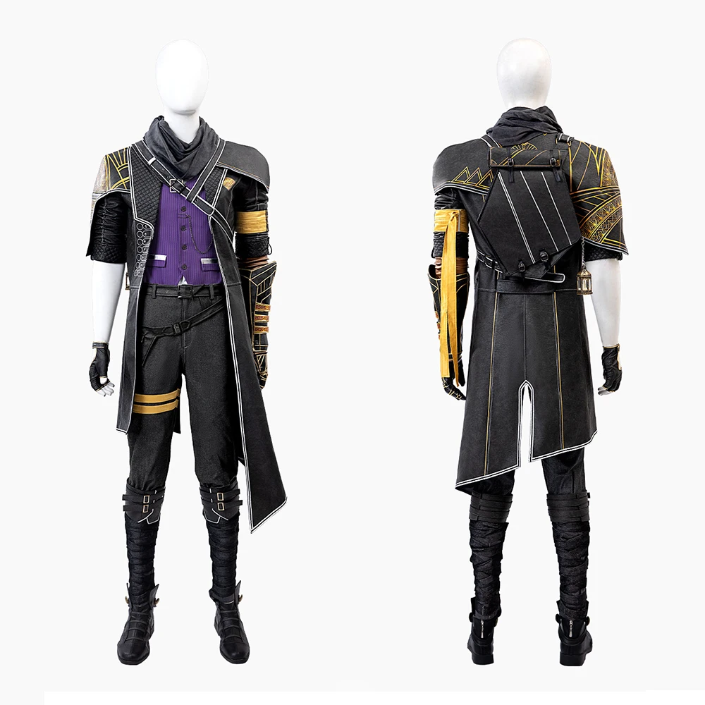 لعبة Gustave Cosplay Expedition 33 زي رجالي فاسق ريترو معركة موحدة البدلة ملابس حفلات الهالوين كرنفال