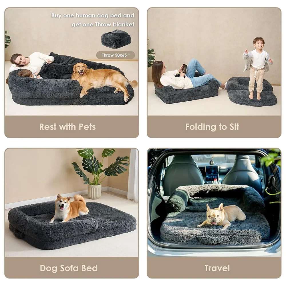 The product can be customized. Removable, washable, folding, easy to store, large dog bed, cat pad, starting from 30 pieces