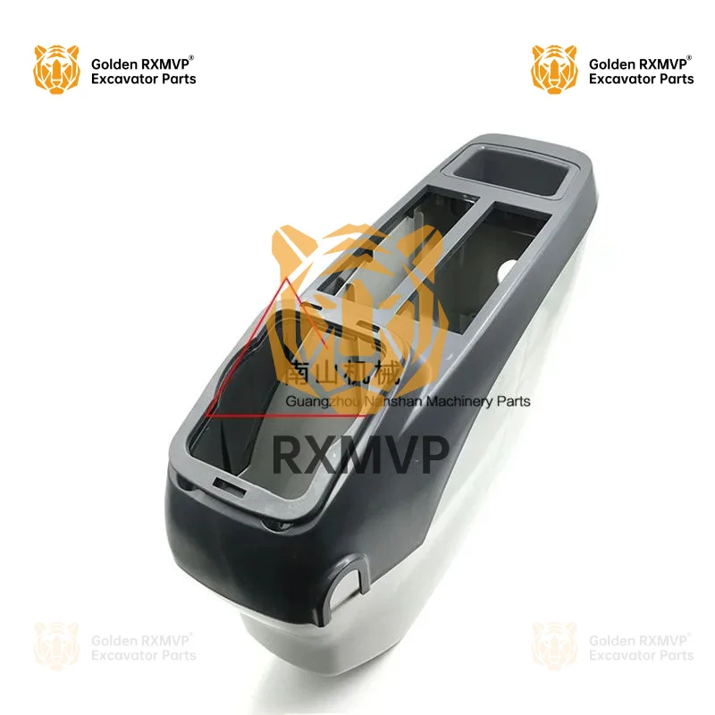 For Sany Sy365 Cab Control Lever Interior Panel Control Lever Armrest Box Decorative Panel Excavator Accessories