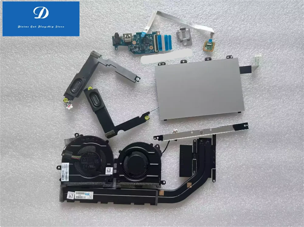 

FOR HP Pavilion 14-EH TPN-W154 Fingerprint Speaker USB Cooling Fan Touchpad