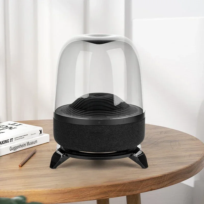 Acrylic Speaker Stand Portable Audio Speaker Desktop Mount Holder Compatible For Harman/Kardon Aura Studio3/4 Speaker image 3