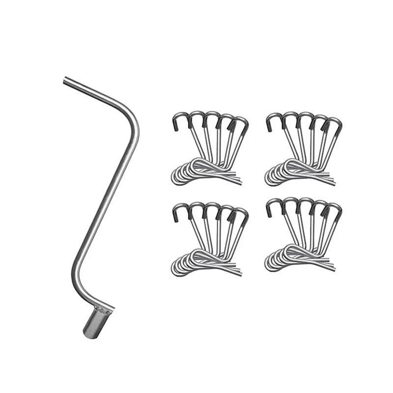 

AEE4-Набор натяжителей проволоки с наконечником, инструмент для ремонта забора, поставляется с вспомогательным ключом