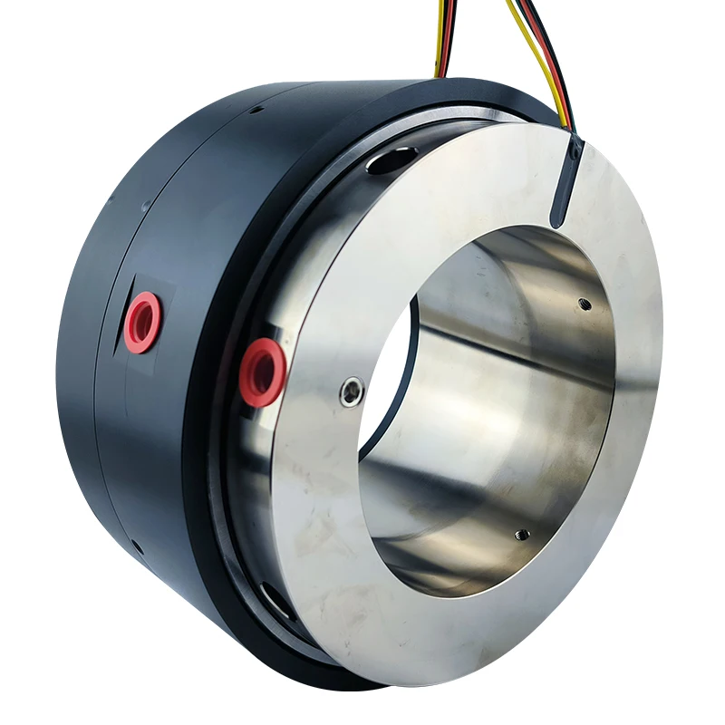 Guren Gas-electric Combined Large-aperture Slip Rings Through-hole Integrated Rotary Joints 10A IP51 Protection 4 Circuits