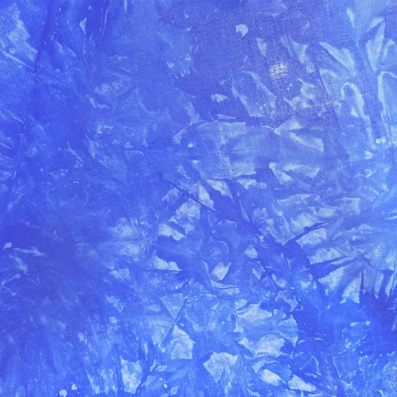 Cotton Linen Tie-dyed Fabric By The Meter for Dresses Clothing Pants Skirts Sewing Children\'s  Thin Drape Summer Printed Textile
