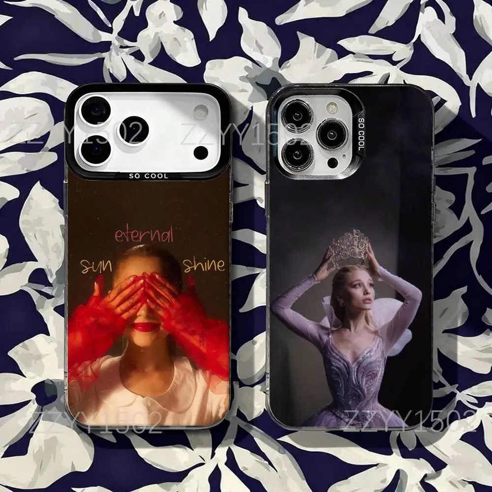 

A-Ariana G-GrandeS Eternal Sunshine Phone Case For iPhone 17,16,15,14,13,12,X,8,Pro,Max,Plus,SE4,Air,Mini HD Black IMD Matte