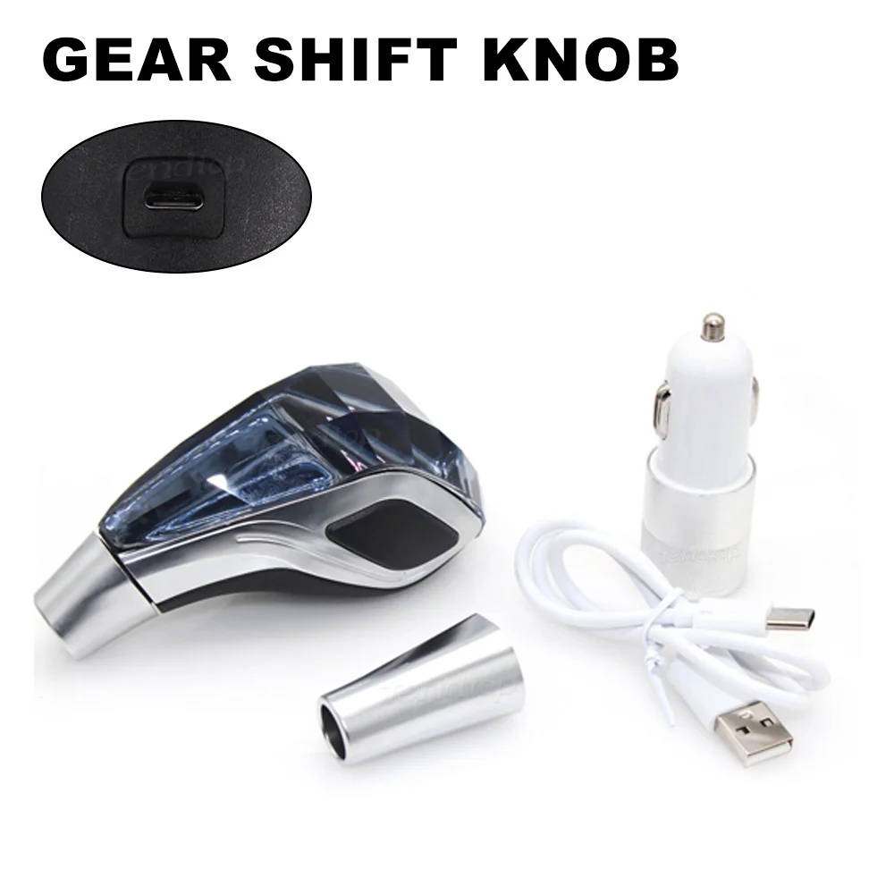 for Lada Toyota Renault Honda VW SEAT SKODA 8 10 12MM Thread Handle Shift Knob LED Gear Shift Knob