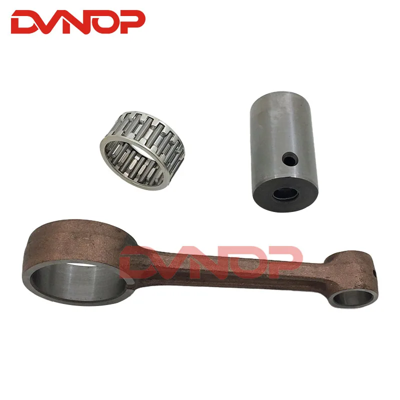 Motorcycle GS200 QM200GY DR200 crankshaft connecting rod for Suzuki 200cc GS DR QM 200 con rod with needle bearing