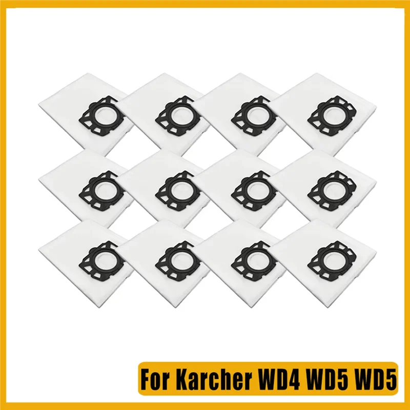 A97G Vliesfilterbeutel Zubehör Staubsauger Reiniger Staubbeutel für Karcher WD4000-WD5999