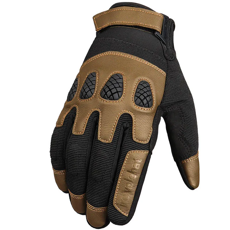 Sports outdoor tactical gloves for military enthusiasts, suitable for cycling and motorcycling, breathable, shock-absorbing, non