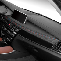 TPIC for BMW X5 F15 X6 F16 2014-2018 Car Center Console Dashboard Panel Decor Strip Auto Carbon Fiber Interior Tuning Accessory