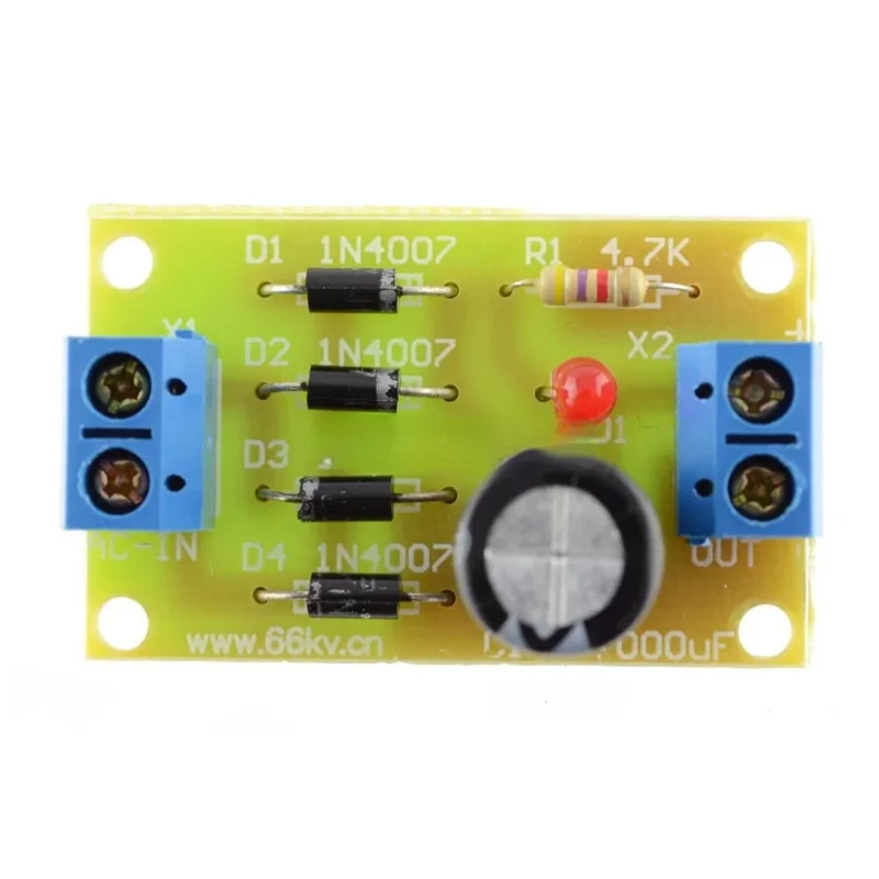 Bridge Rectifier Circuit Electronic Production Kit/parts