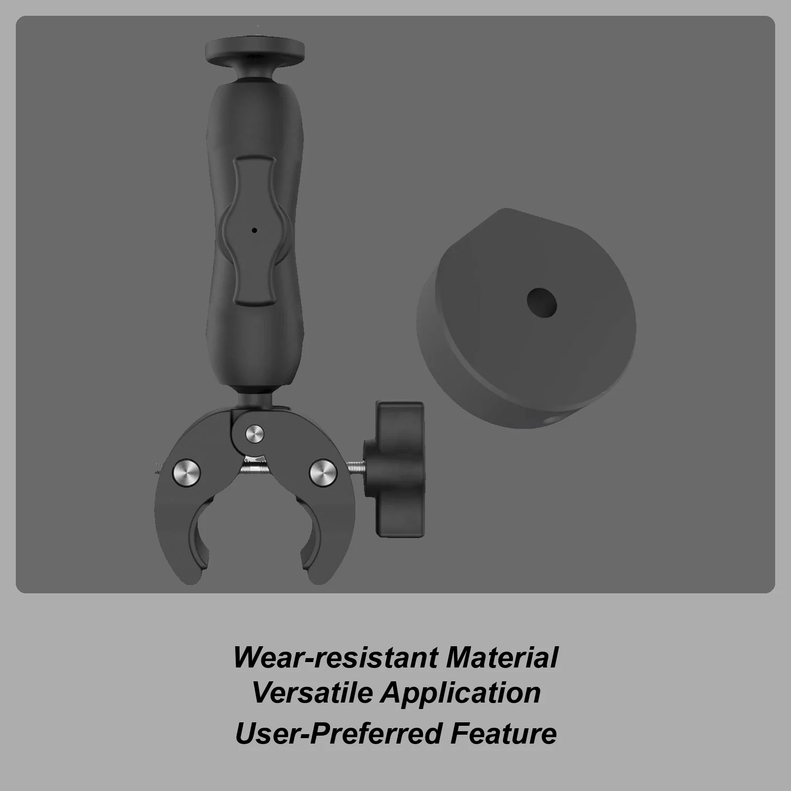 

RV Roof Mount Kit Pipe Mount Accessories Pole Installation Adapter For Outdoor Roof Railing Window Ladder RV Household Truck