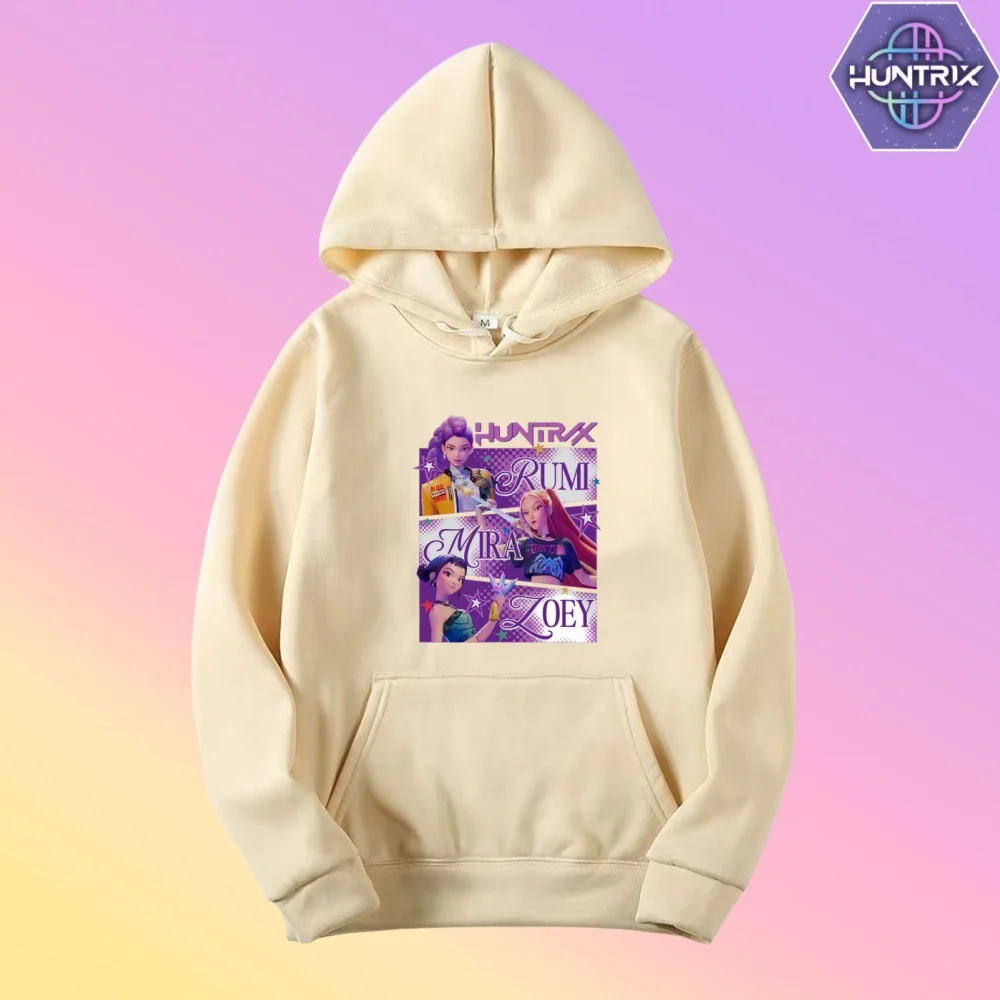 KPop デーモンハンターズ映画ダーピータイガー映画 2025 パーカーファッションヒップホップフード付きスウェットシャツ男性女性服特大プルオーバー