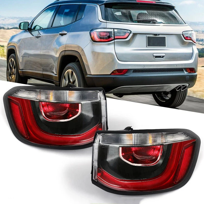 Left Right Driver Side Outer Rear Tail Light Turn Signal Brake Lamp For Jeep Compass 2017 2018 2019 2020 55112681AF 55112680AF