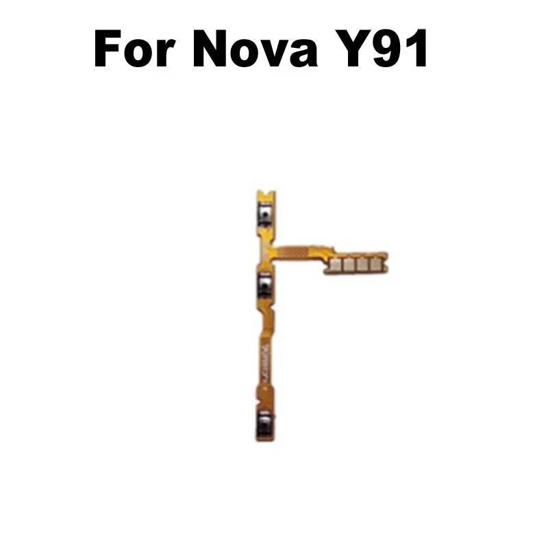 

For Huawei Nova Y91 Power Volume Buttons Flex Cable Power On Off Volume Button Key Flex Cable Replacement