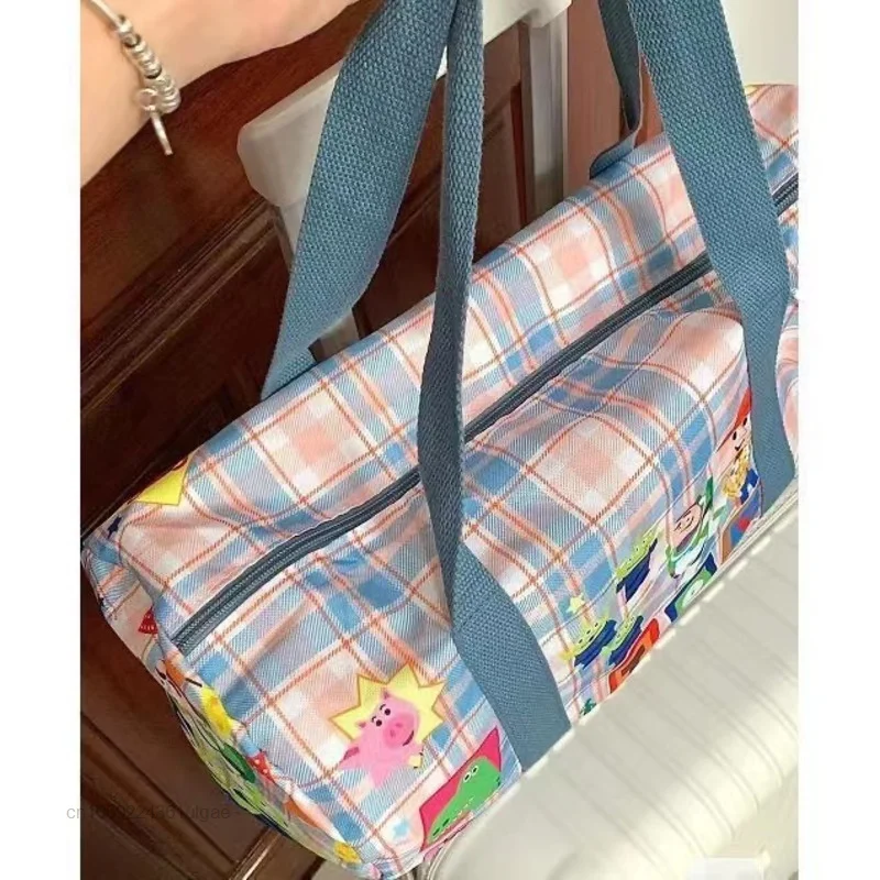 Disney-Bolso de mano de Alien de dibujos animados para mujer, bolsa de mano de lujo para exteriores, bolso de viaje para mujer, bolsos de equipaje de gran capacidad, nuevo