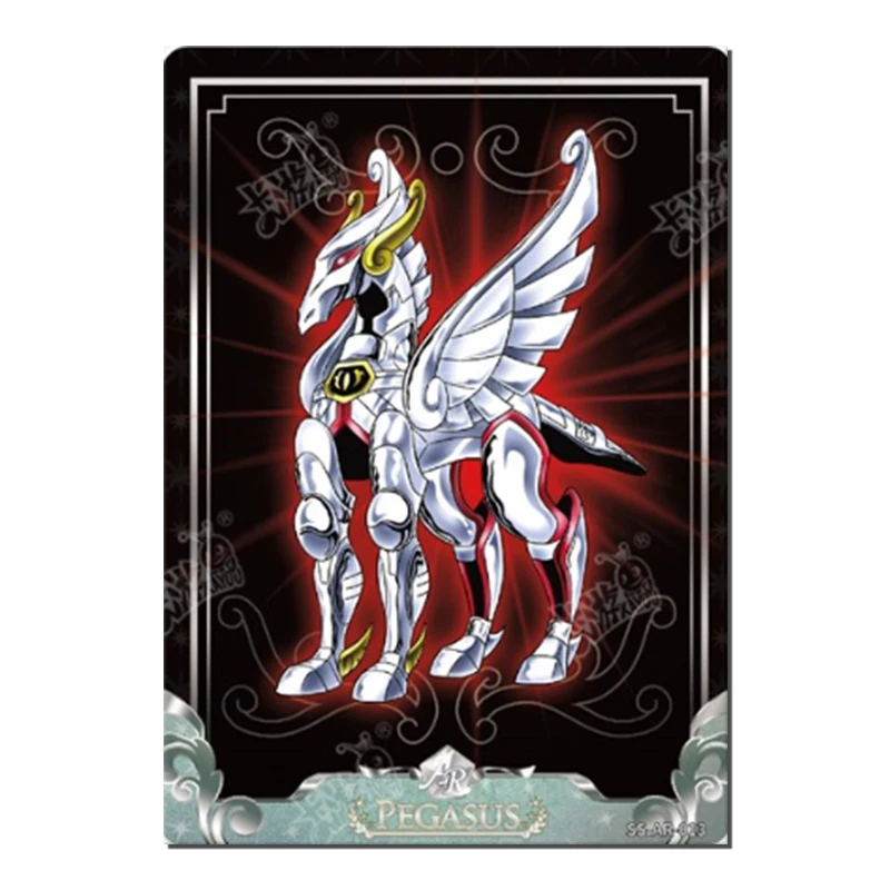 Anime Saint Seiya The Holy Vestment Awakens AR card Scorpio Gemini Cancer Rare game collection Man Birthday Christmas gifts