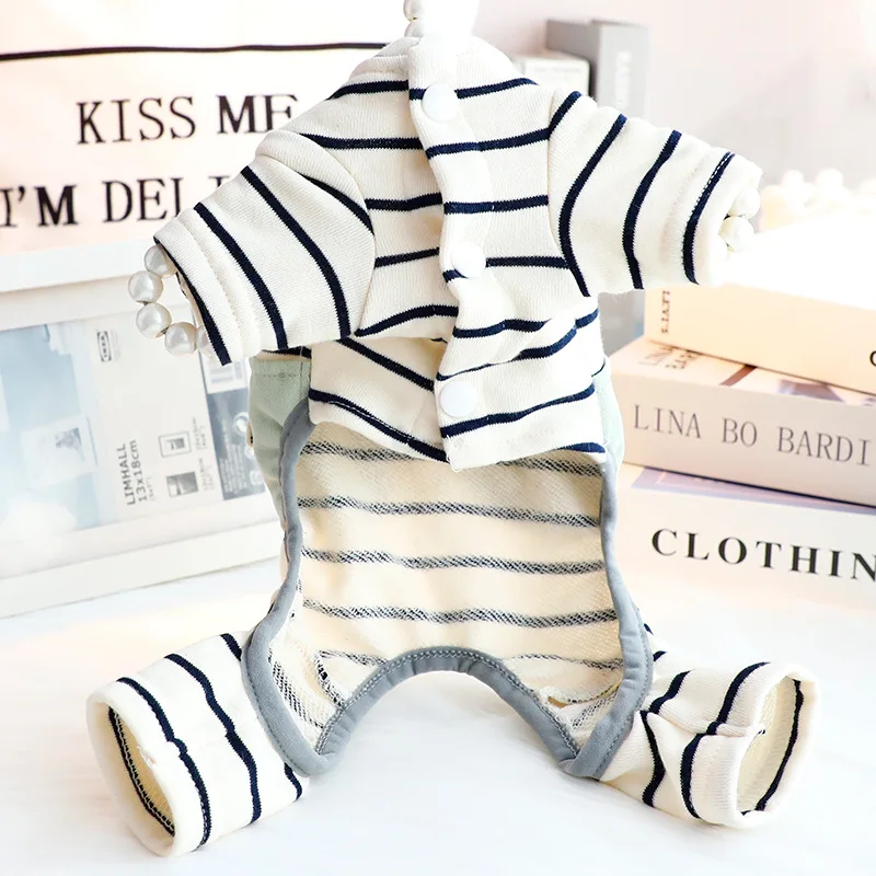 الحيوانات الأليفة الدنيم هوديي بذلة السروال القصير تي شيرت الكلب معطف القط جرو سترة الخريف الشتاء الملابس الملابس للكلاب والقطط الصغيرة المتوسطة #2