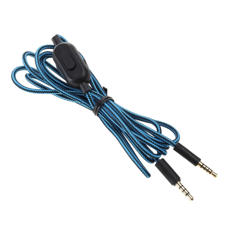 Cable 3,5 mm para auriculares para juegos GPRO G233 G433 Conector chapado en oro 3,5 mm