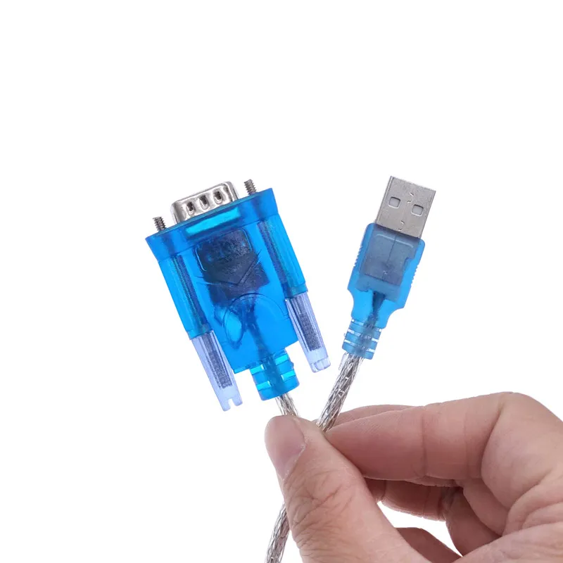 1Pcs CH340 USB to RS232 Serial Port DB9 Cable 9Pin Serial COM Port Adapter Convertor Support Windows7 64